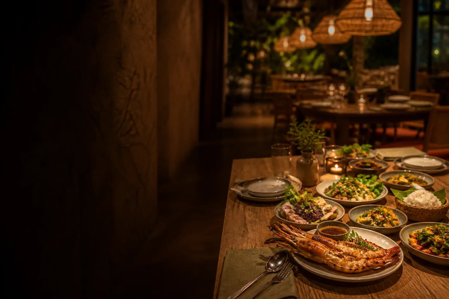 ตัวอย่างเว็บไซต์ร้านอาหารและคาเฟ่สไตล์ Table and Tale